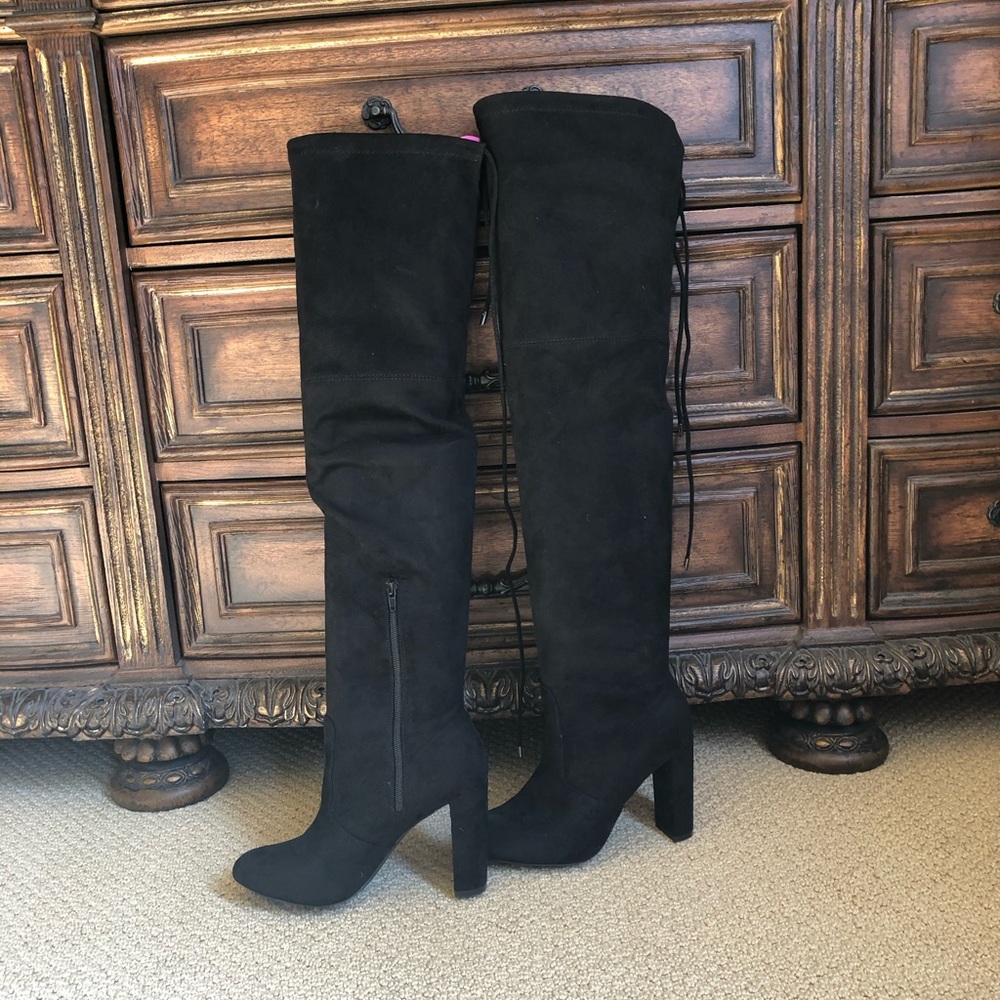 Lulus OTK boots